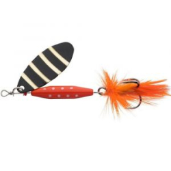 Блесна вращающаяся Abu Garcia Reflex Red 18G цв. Zebra