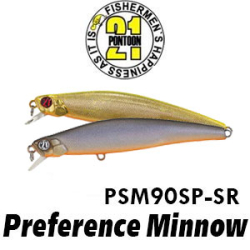 Pontoon21 Preference Minnow PSM90SP-SR 