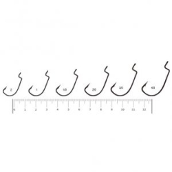 Крючок офсетный Fudo 108R-BN 4911 № 4/0 (4 шт./уп.)