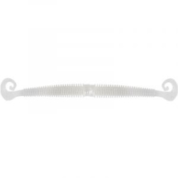 Силиконовая приманка Reins Wacky Saturn 5" цв. #014 Pearl White