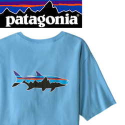 Patagonia M's Fitz Roy Fish Organic T-Shirt LBFT