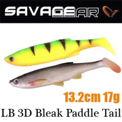 Savagear LB 3D Bleak Paddle Tail 13.2 17g 4pcs