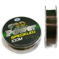 Леска Grows Culture 3D Power Speckled 100m # 0.25mm