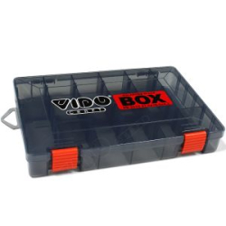 Коробка для приманок Vido Craft VD-2010 Polarized Black Box, размер 27.5х18.5х4.3см