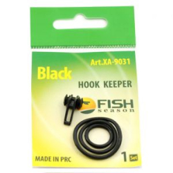 Держатель крючка на бланк удилища "Fish Season" ЧЁРНЫЙ