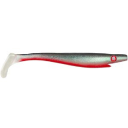 Силиконовая приманка Strike Pro Pig Shad, 230 мм, 90 гр цв. Red Ghost Turkos holo (SP-172A#SP18)