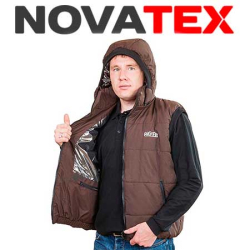 Nova-Tex "Партизан NEW" (таслан, коричневый)(светоотр. печать) Payer