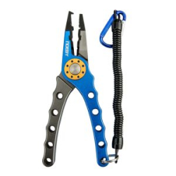 Плоскогубцы рыболовные авиационный Noeby, алюминий #105, 17,8см./124гр., цв. синий