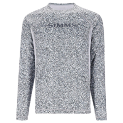 Футболка Simms Challenger Solar Crew, Pebble Steel, XL