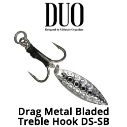 DUO Drag Metal Bladed Treble Hook DS-SB