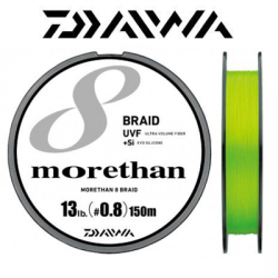 Daiwa Morethan UVF 8 Braid+Si 150m