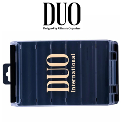 DUO Revers Lure Case 120 #Pearl Black/Gold Log