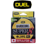 Duel Hardcore Super 8 Braid Camo 150 Yards