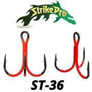 Strike Pro ST-36 Тройник крашеный красный