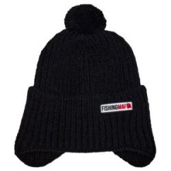 Шапка-ушанка FishingMafia (Цвет: Черный)