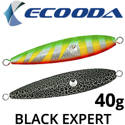 Ecooda Black Expert 40g 73.6мм светящийся, без крючка
