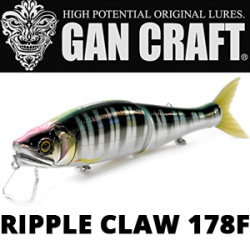 Gan Craft Ripple Claw 178F 49g Salt Custom