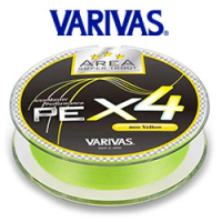 Varivas Super Trout Area PE x4 [neo Yellow] 75m