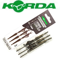 Korda Kable Leadcore Leader Hybrid Lead Clip 50см