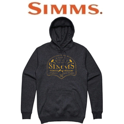 Simms Big Sky Hoodie Charcoal Heather