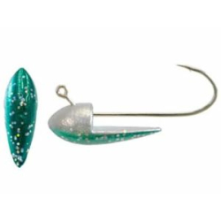 Джиг-головка Thirty34Four Glitter Head Green - 3.0G