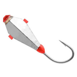 Мормышка вольфрамовая Капля 5мм 2гр SIL Helios (MW-5150ACP-SIL)