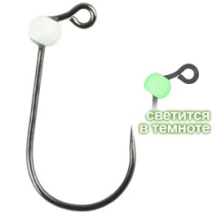 Джиг-головка Norstream Trout Jig Head цв. glow white - 0,62 г (5 шт.)