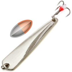 Блесна вертикальная Namazu "Snow puzzle" 63мм 11гр. цвет S604