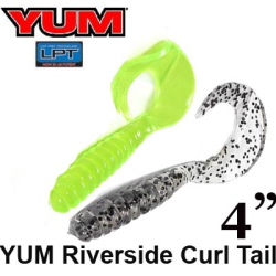 Yum Riverside Curl Tail 4"