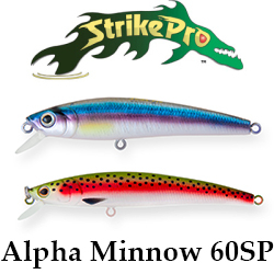 Strike Pro Alpha Minnow 60SP (JL-034SP)