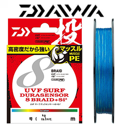 Daiwa UVF Surf DuraSensor 8Braid +Si² [25m x 4colors] 200m