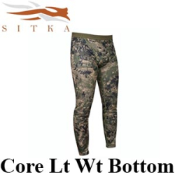 Sitka Core Lt Wt Bottom Optifade Ground Forest