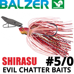 Balzer Shirasu Evil Chatter Baits #5/0