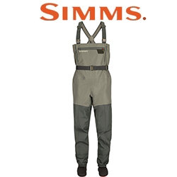 Simms Tributary Waders Stockingfoot, Basalt