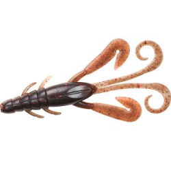 Силиконовая приманка Daiwa Steez Craw 3.8 цвет BK.E