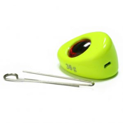 Груз крашеный разборная чебурашка "САПОГ" 36 гр., цвет 02- желтый GCR(S)C-36-02 5 шт