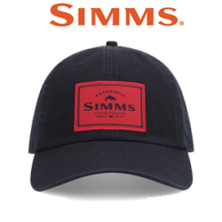 Simms Single Haul Cap, Black Red