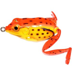 Приманка-незацепл. силикон. оснащ. плав. Лягушка с лапами Kosadaka LF15 55mm, 16g, цвет C93