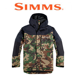 Simms Challenger Insulated Jacket '20, Woodland Camo