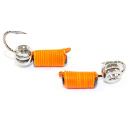 Мормышка Ручейник №2 (бмо)+ зефир серебро(0,68)