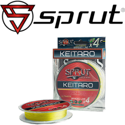 Sprut Keitaro Ultimate Braided Line x4 140m Fluo Yellow