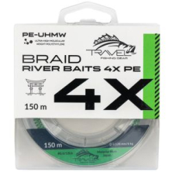 Плетёный шнур Travel River Baits 4x PE 150m #1.2/20lb (0.181 мм/ 9.1кг)