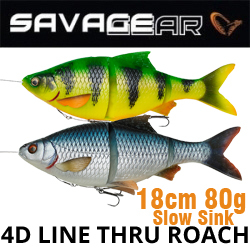 Savage Gear 4D Line Thru Roach 180 Slow Sink