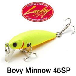 Lucky Craft Bevy Minnow 45SP 