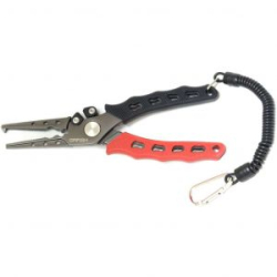Плоскогубцы рыболовные Grfish GR-84031, крепежный шнур с караб., плотный чехол, длина 18см, вес 203гр.