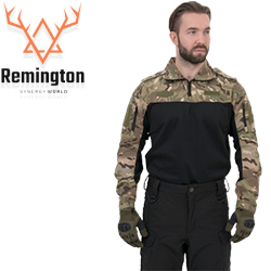 Remington Tactical Frog Long Sleeve Zipper Collar CP