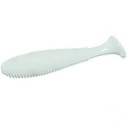 Съедобная приманка Русская фишка АК Креветка 7 см (Цвет 7, Снег)