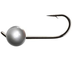 Вольфрамовая джиг-головка Crazy Fish 0,85г цвет серебро