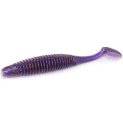 Силиконовая приманка Boroda Baits Mirage 90мм цвет ФИОЛЕТОВЫЙ (Violet)
