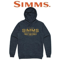 Simms Wader Mfg Hoody Navy Heather